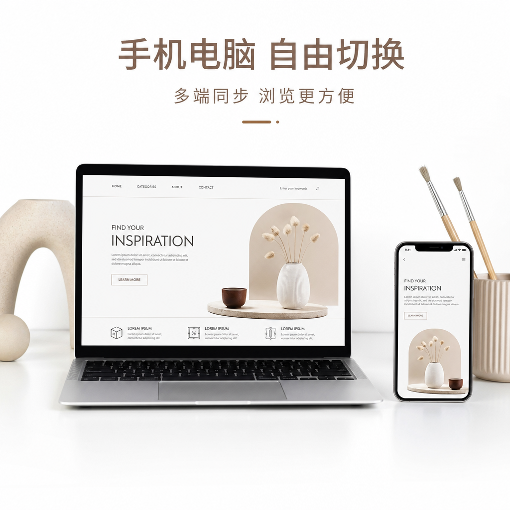 iPhone & MacBook 高清 Mockup 集
